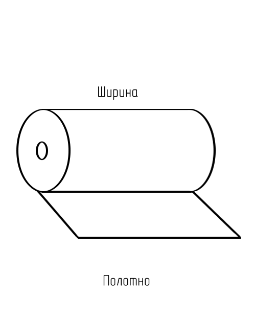 Пленка ПВД термоусадочная 100мкм 800мм полотно Пленка ПВД термоусадочная 100мкм 800мм полотно